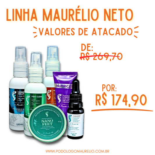KIT LINHA MAURÉLIO NETO VALORES DE ATACADO (PROMOÇÃO)