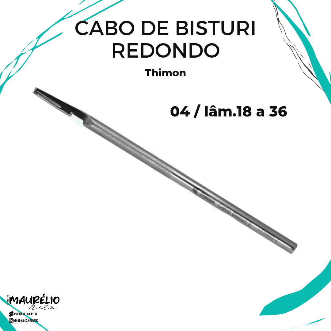 CABO DE BISTURI REDONDO N: 04 THIMON
