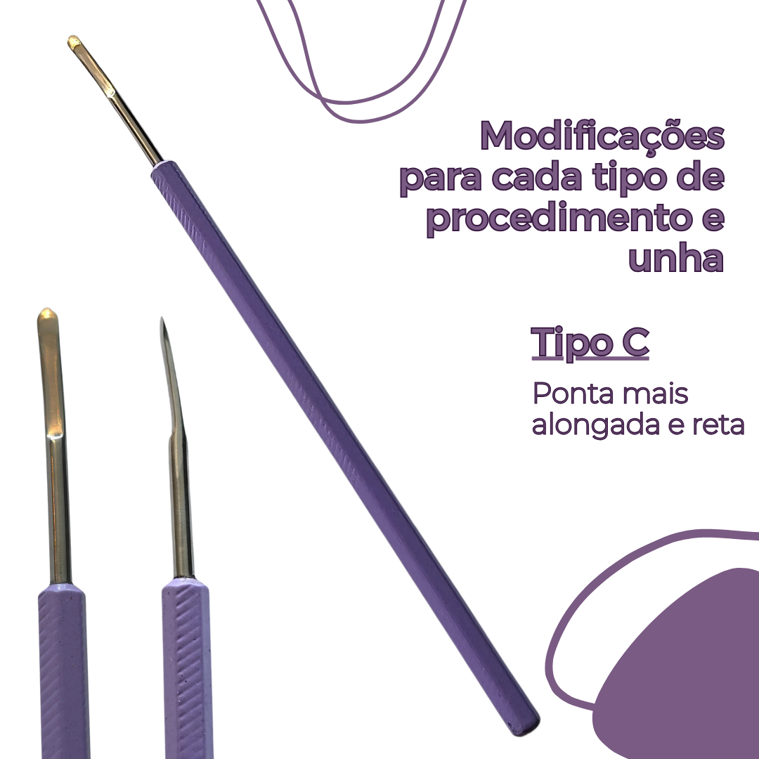 MICRO FORMÃO MODIFICADO TIPO C (AFIADO) LILÁS KPR