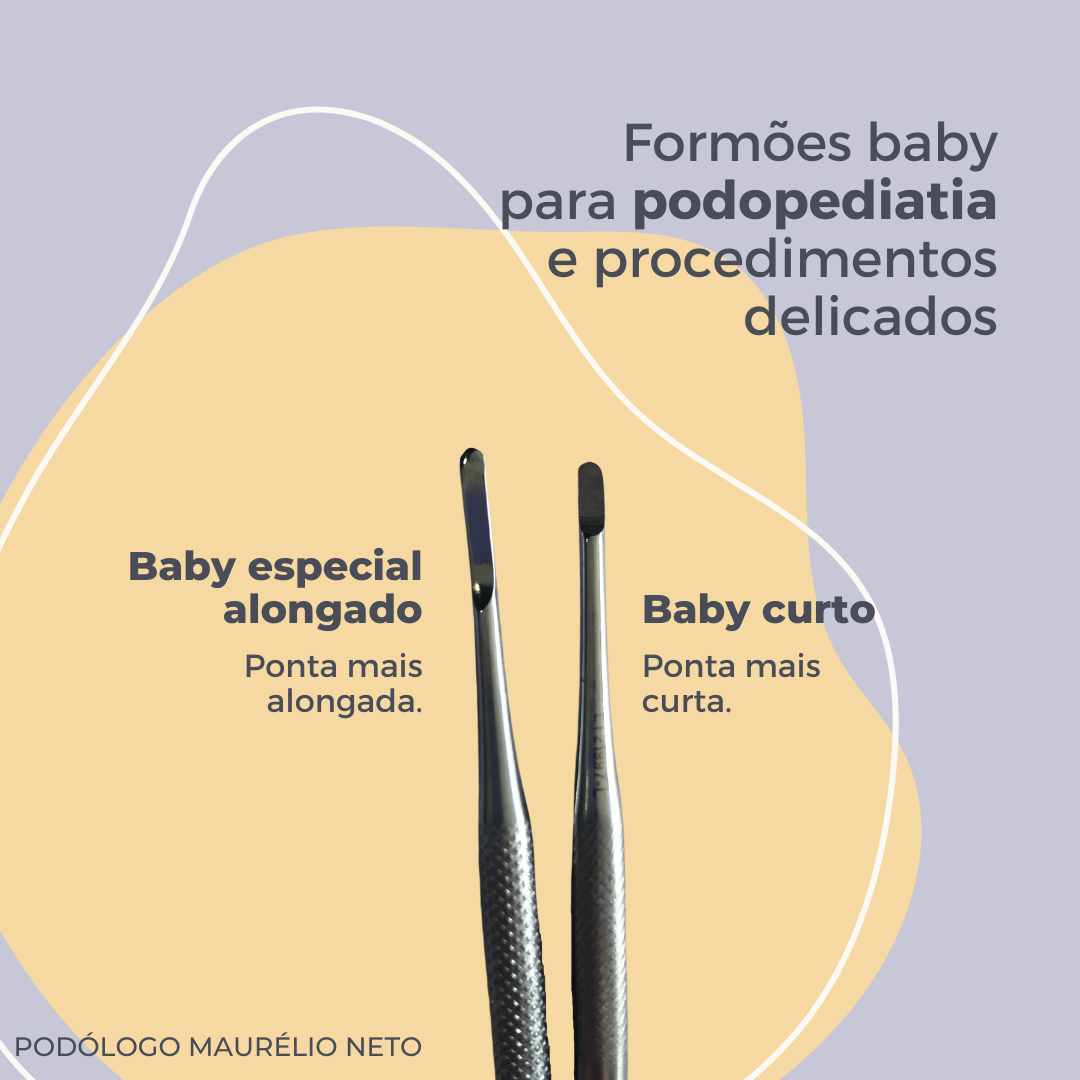 KIT DE FORMÕES (4) UNIDADES SENDO TIPO B, C, BABY PONTA CURTA E LONGO