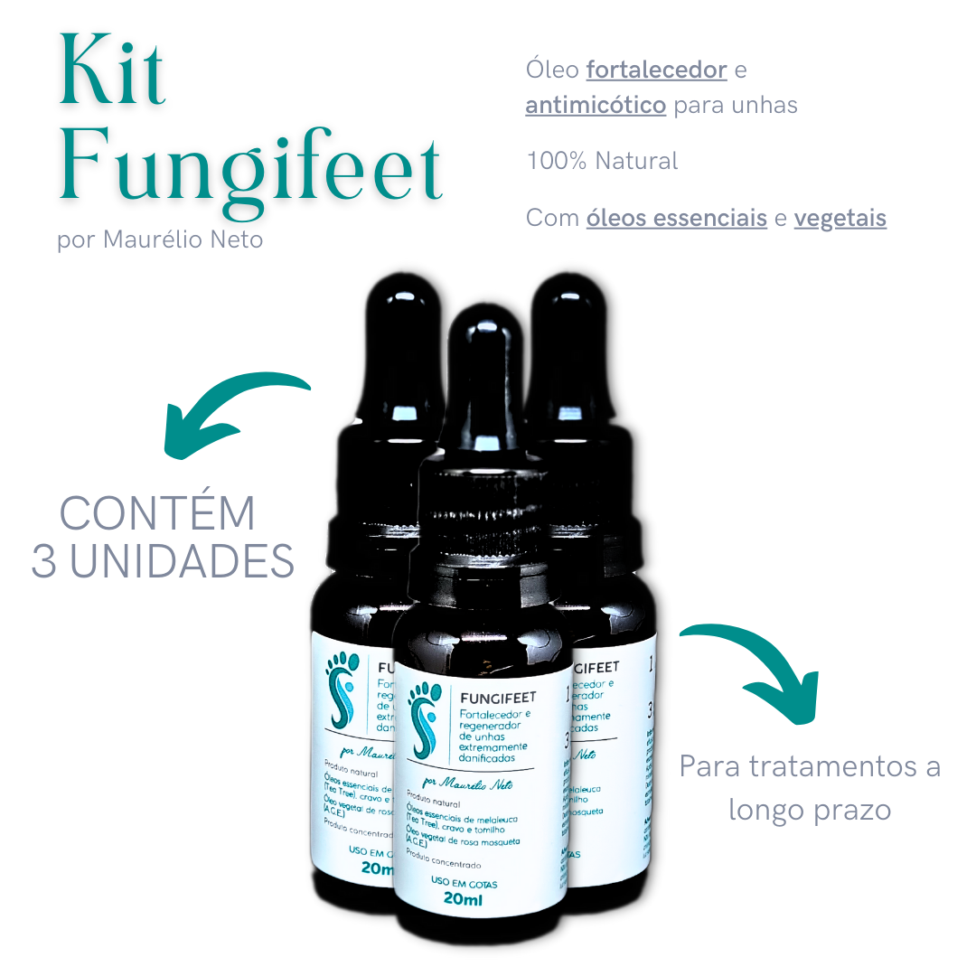 KIT FUNGIFEET (3) UNIDADES
