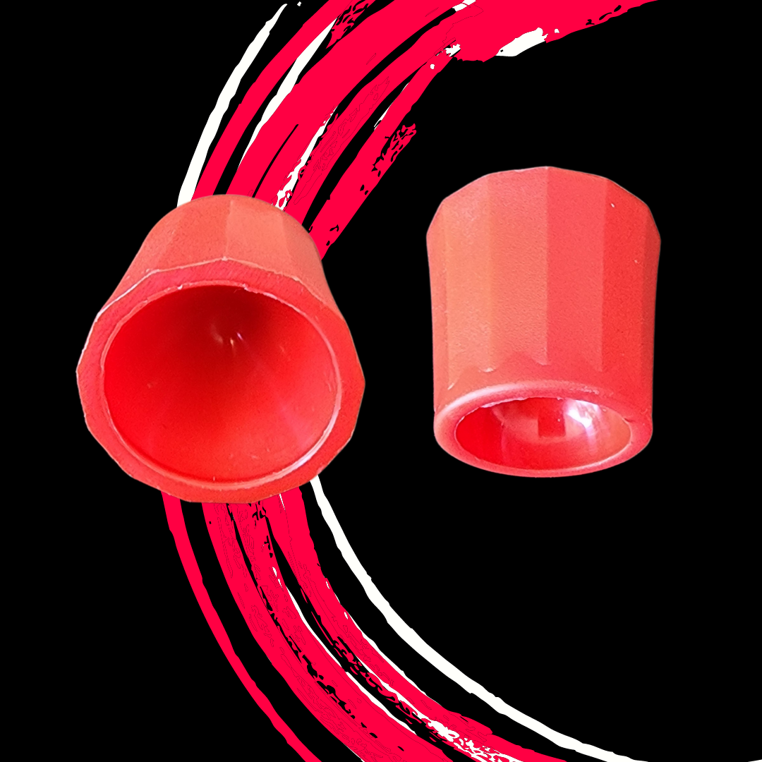 Pote Dappen Colorido - Plástico Cor Vermelho