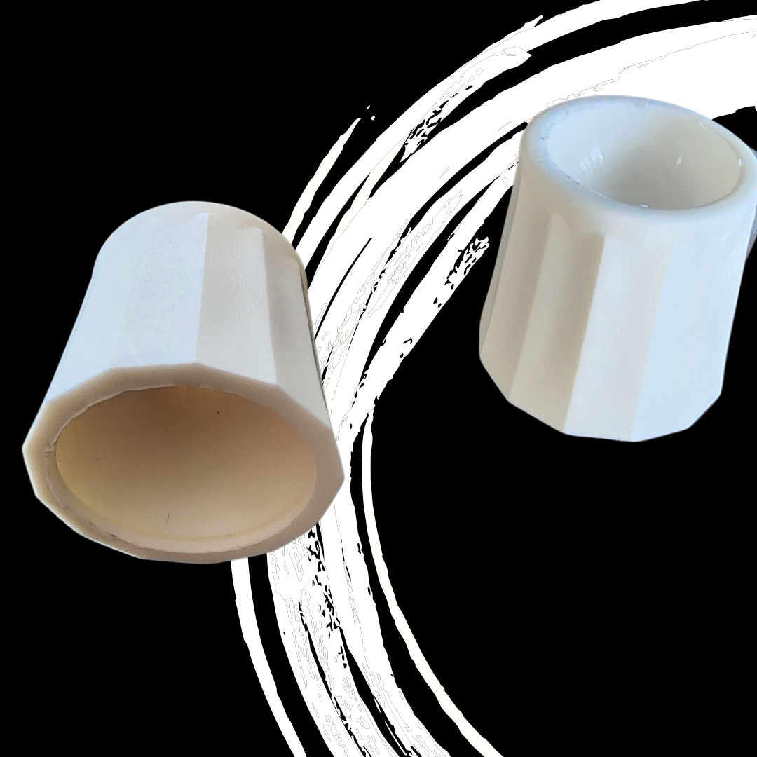 Pote Dappen Colorido - Plástico Cor Branco