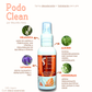 PODOCLEAN DESODORANTE PARA OS PÉS E CALÇADOS 120 ML