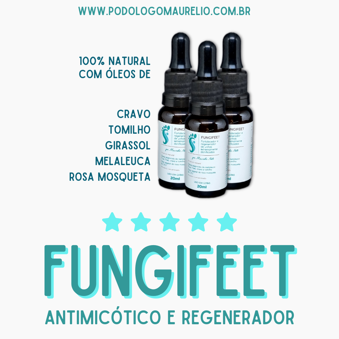 Kit Fungifeet (21) unidades - Podólogo Maurélio Neto