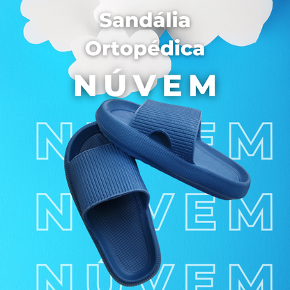 Sandália Ortopédica Fly Feet -  Nuvem - Ortophauher ( AZUL) 34/35