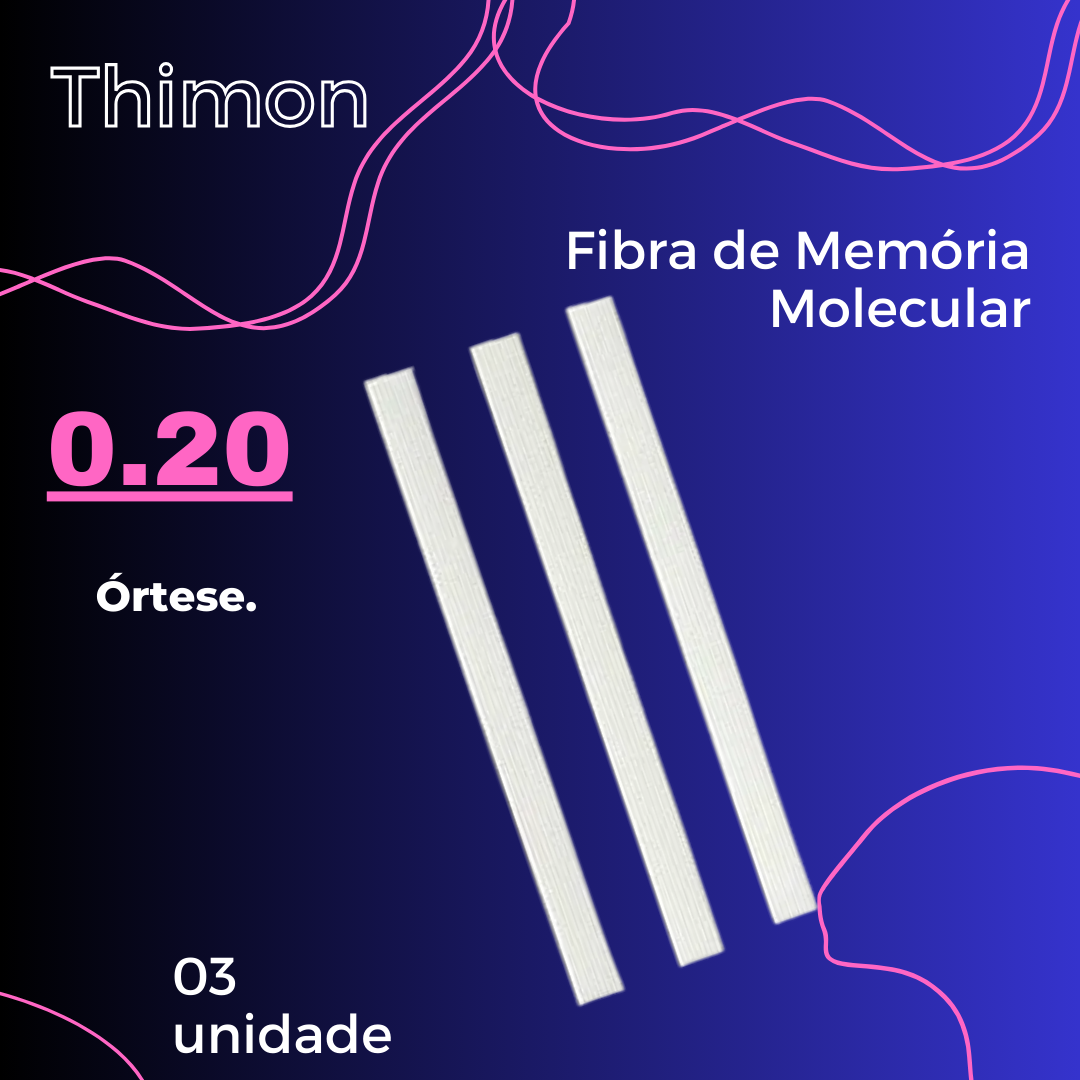 Fibra de Memória Molecular -Thimon Jogo com 3 unidades 0.20 mm