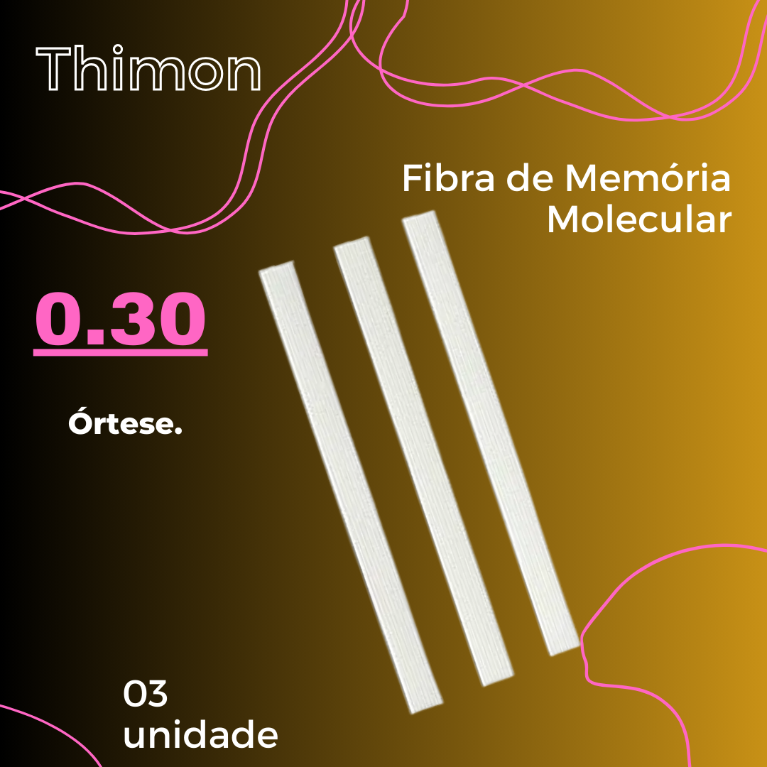 Fibra de Memória Molecular -Thimon Jogo com 03 -0.30 mm
