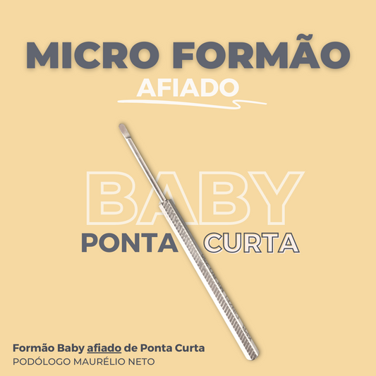 Formão Baby - Ponta Curta - Afiado ( KPR)
