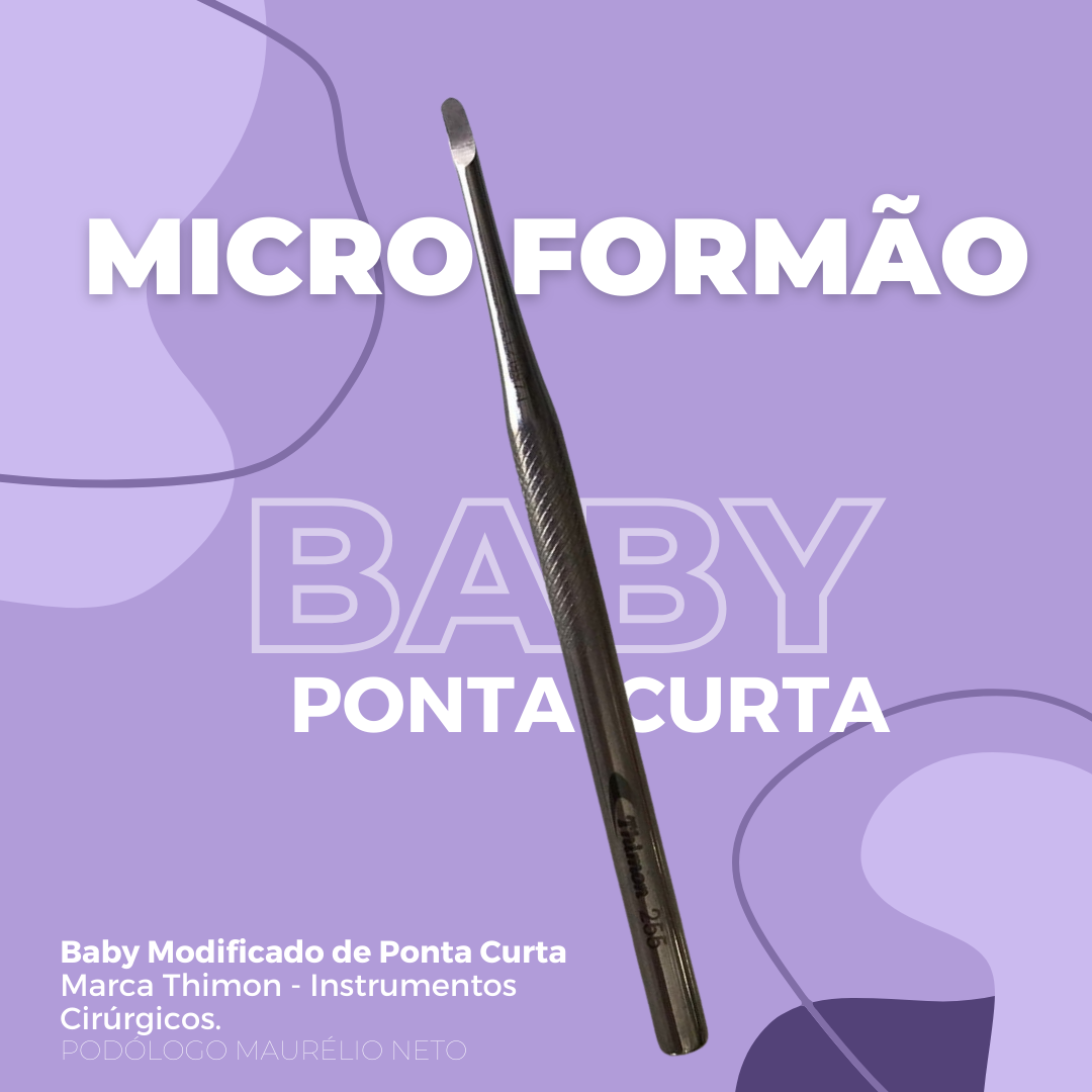 Kit Micro Formão Baby - Ponta Curta- 4 Unidades Thimon (SUPER OFERTA)