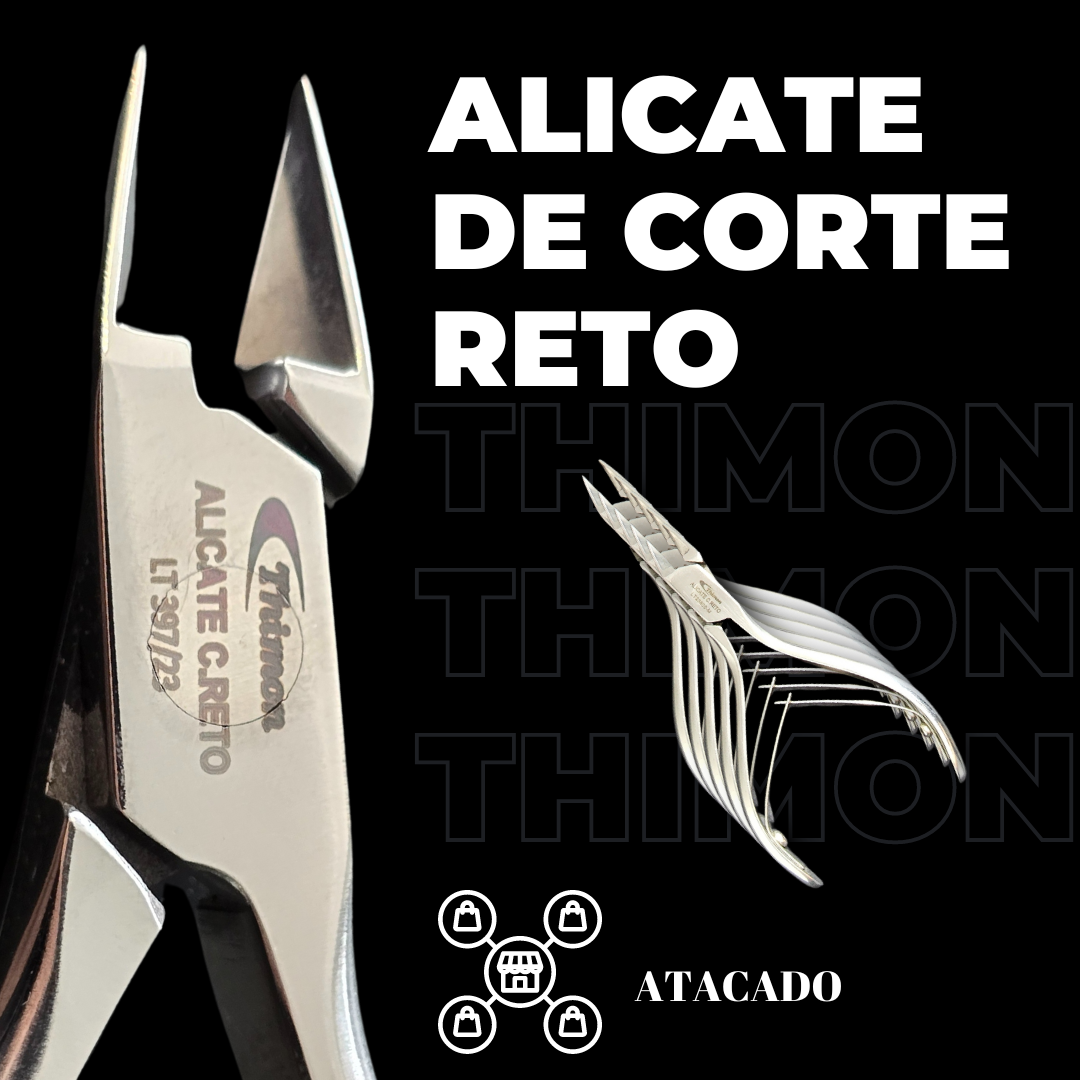 ALICATE DE CORTE RETO THIMON (5) UNIDADES