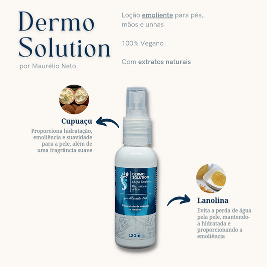 Dermo Solution - Loção Emoliente (120ml super oferta) Lançamento