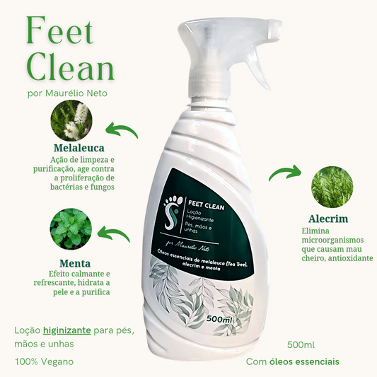 FEET CLEAN - 500ml - PROMOÇÃO DE LANÇAMENTO