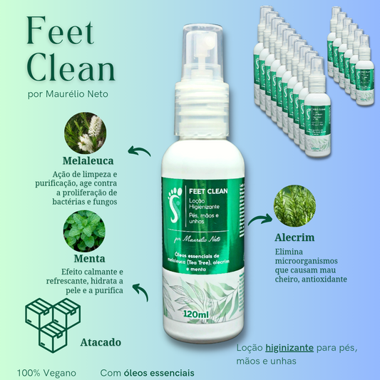 Feet Clean - 120ml - ATACADO Promoção (20) Unidades
