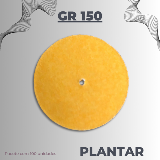 Lixa Plantar(GR 150)  Norton - Pacote com 100 Unidades