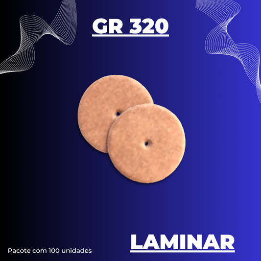 Lixa Laminar (GR 320) Norton - Pacote com 100 unidades