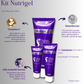 Kit Nutrigel com 3 unidades -  Gel Hidratante para Mãos e Pés - Podólogo Maurélio Neto