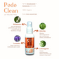 Kit Podoclean -(10)Unidades Desodorante para os Pés - 120ml (SUPER OFERTA)