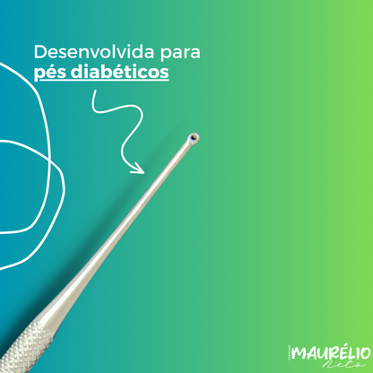 KIT 4 MICRO CURETA MODIFICADA - 261 D -  PARA PÉS DIABÉTICOS (SUPER OFERTA)