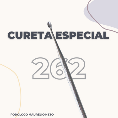 KIT CURETA ESPECIAL CONCHA - PARA PÉS DIABÉTICOS (2) UNIDADES