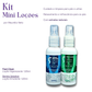 KIT MINI LOÇÕES FEET CLEAN E DERMO SOLUTION 120 ML