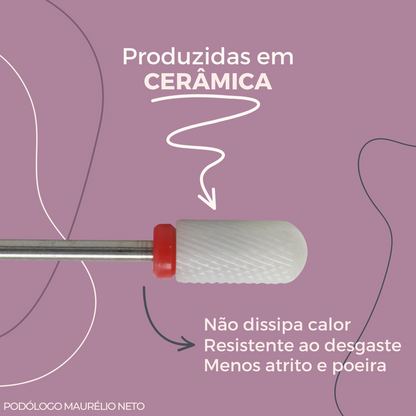 Fresas Podológicas em Cerâmica (PROMOÇÃO)
