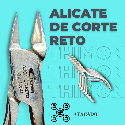 Alicate de Corte Reto - Thimon ATACADO (5) Unidades