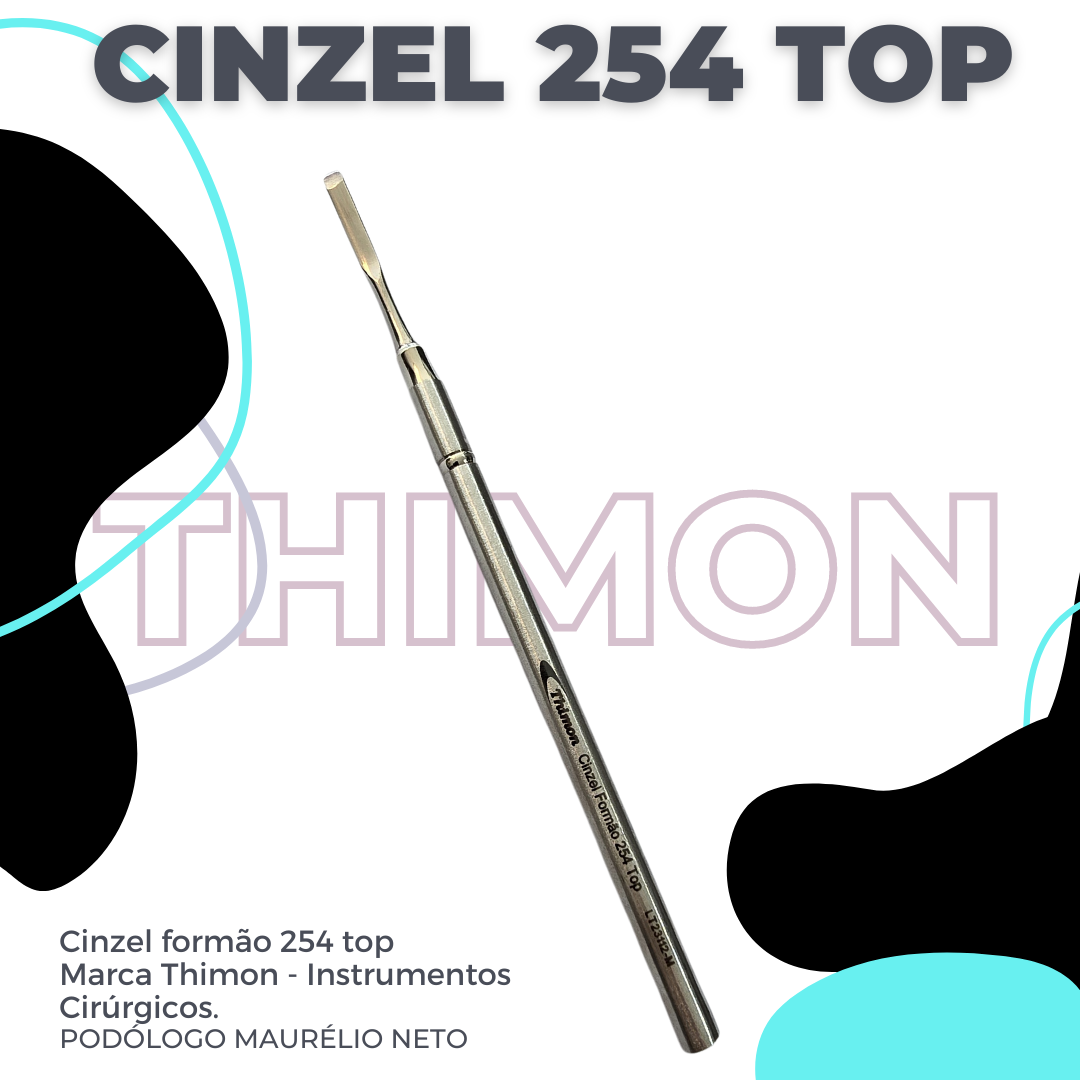 Cinzel formão 254 top -Thimon