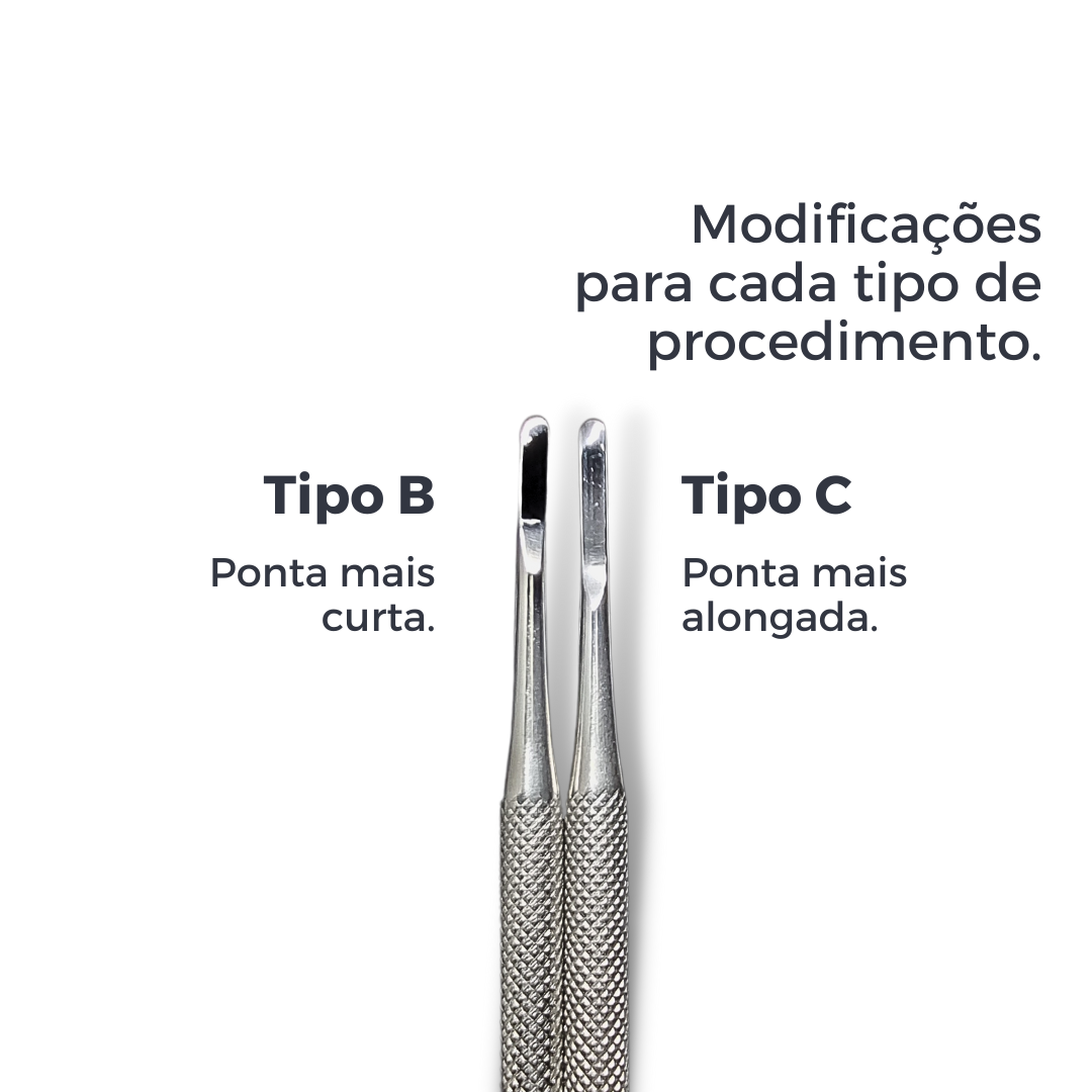 KIT PODOLOGIA (2)FORMÕES B E C (1) PINÇA DE ESPÍCULA