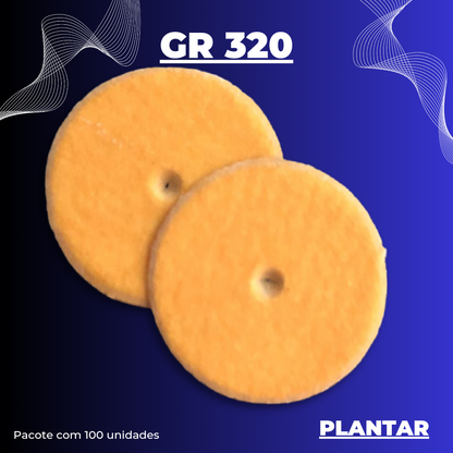 Lixa Plantar(GR 320)  Norton - Pacote com 100 Unidades