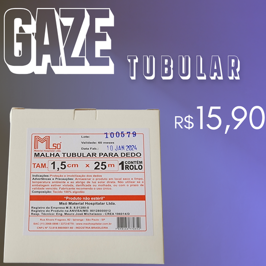 Gaze Tubular MSO - 25M