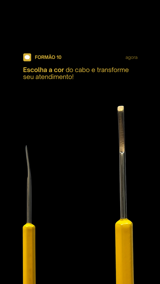 MICRO FORMÃO MODIFICADO TIPO 10 (AFIADO) AMARELO OURO KPR
