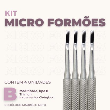 KIT MICRO FORMÃO MODIFICADO TIPO (B) 4 UNIDADES