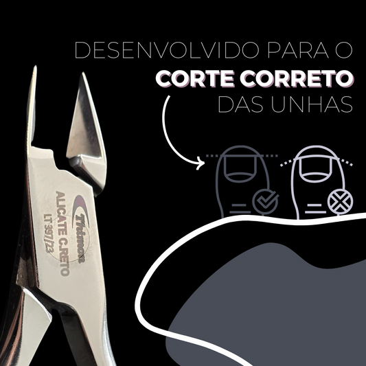 ALICATE DE CORTE DE UNHA PONTA RETA (THIMON ) Super oferta