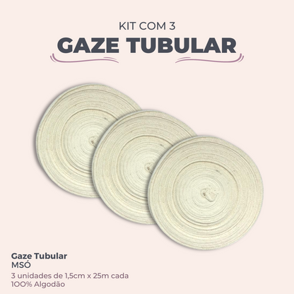 KIT GAZE TUBULAR (3) UNIDADES