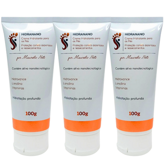 CREME HIDRATANTE PARA OS PÉS DIA A DIA (3) UNIDADES