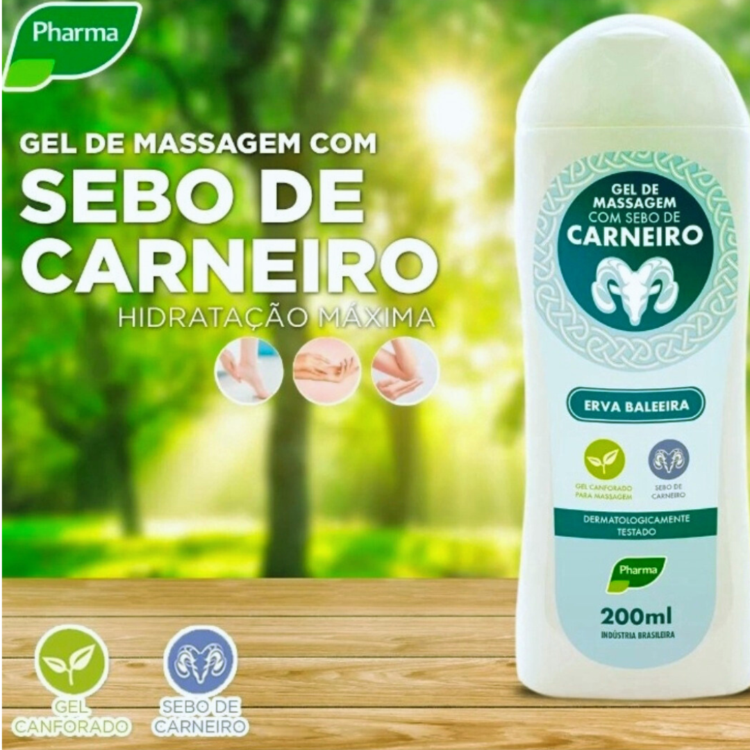 Gel de Massagem - Sebo de Carneiro( SUPER OFERTA )