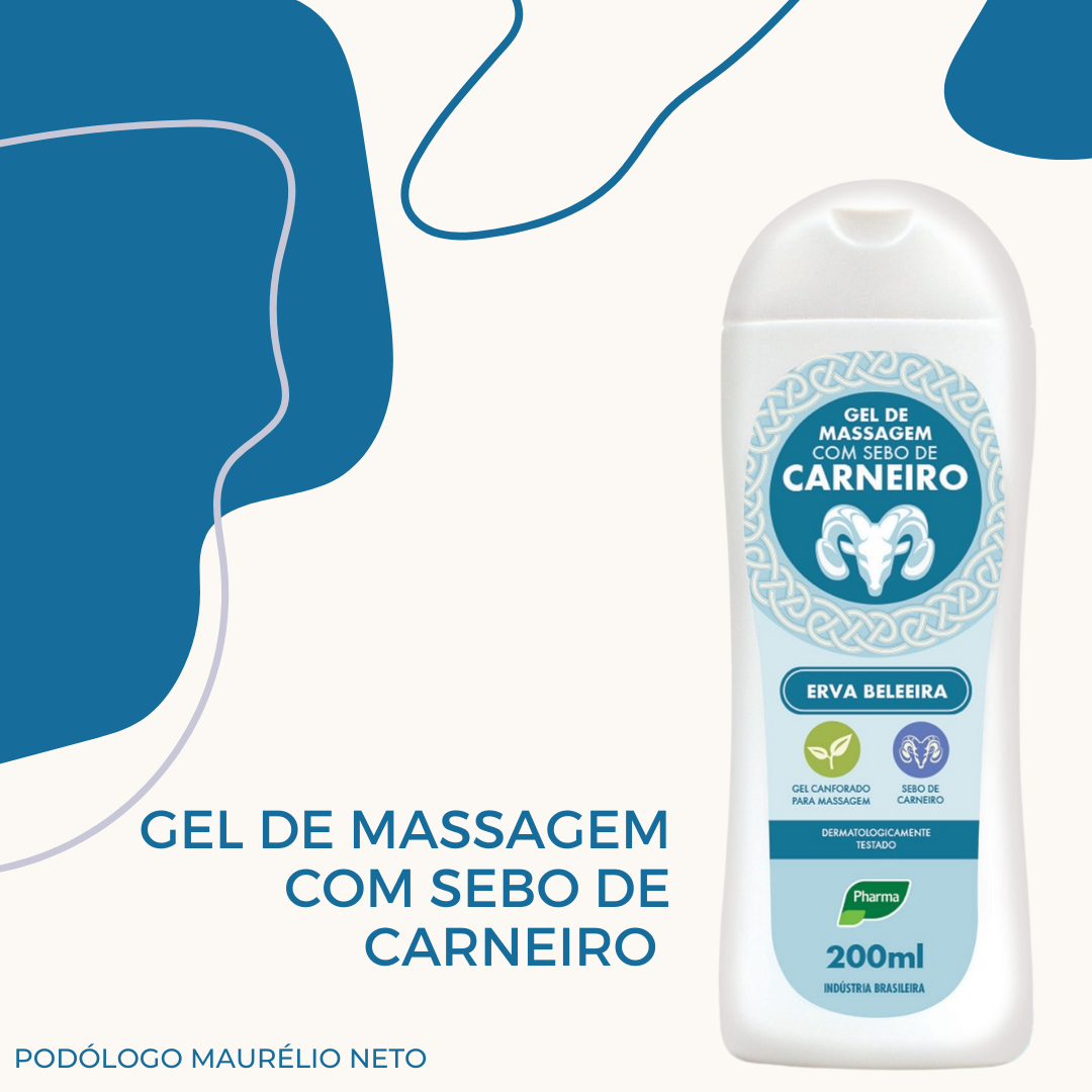 Gel de Massagem  Sebo de Carneiro