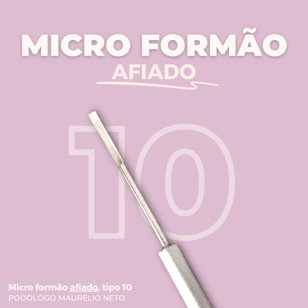 Kit Família de Formões - 5 Instrumentos - Afiados ( KPR)n B,C,10, Baby curto e longo