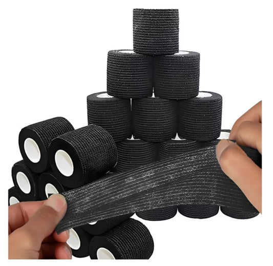 Bandagem Elástica 5,0 cm x 4,5m preta.