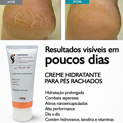 CREME HIDRATANTE PARA OS PÉS DIA A DIA (3) UNIDADES
